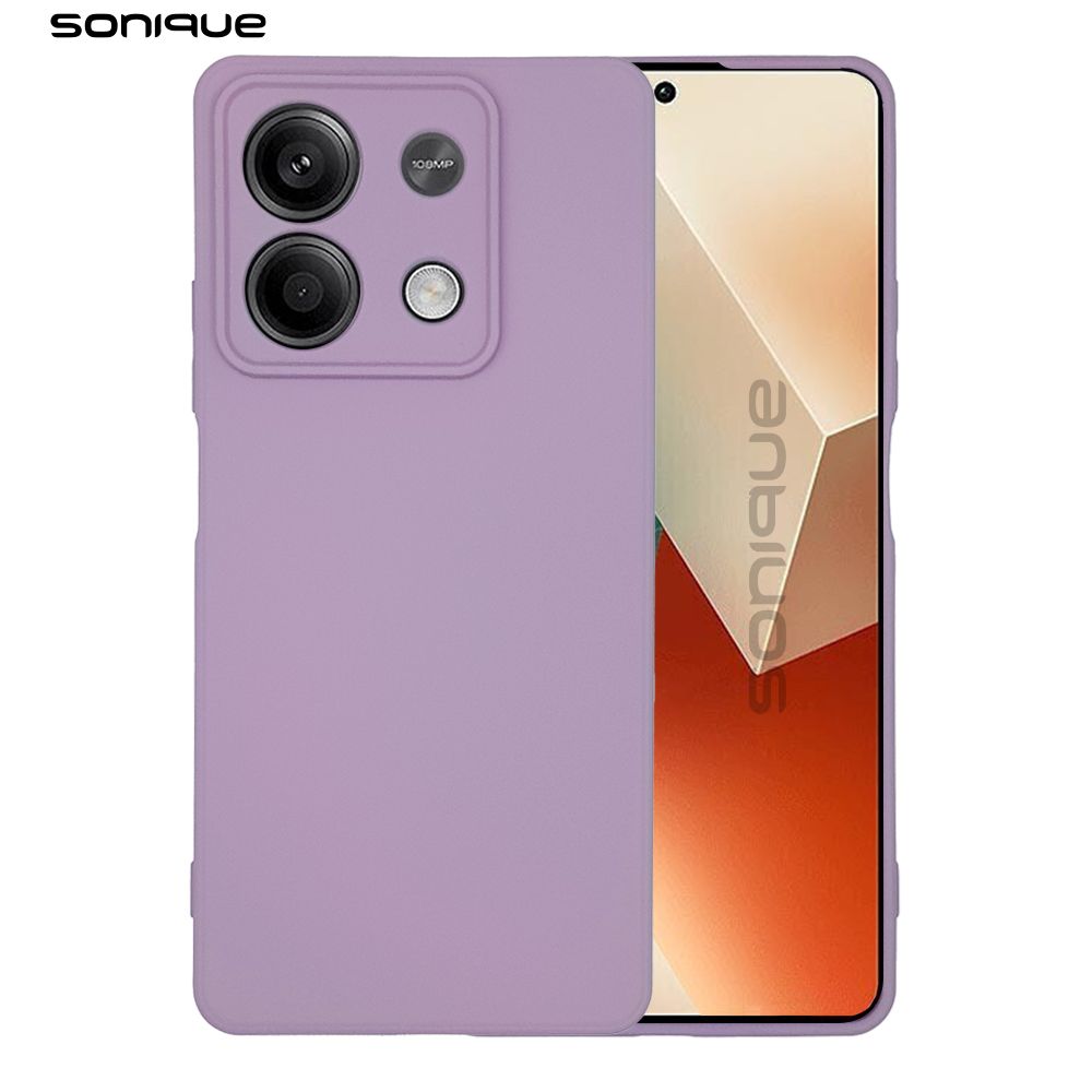 Θήκη Σιλικόνης My Colors Sonique Xiaomi Redmi Note 13 5G Βιολετί