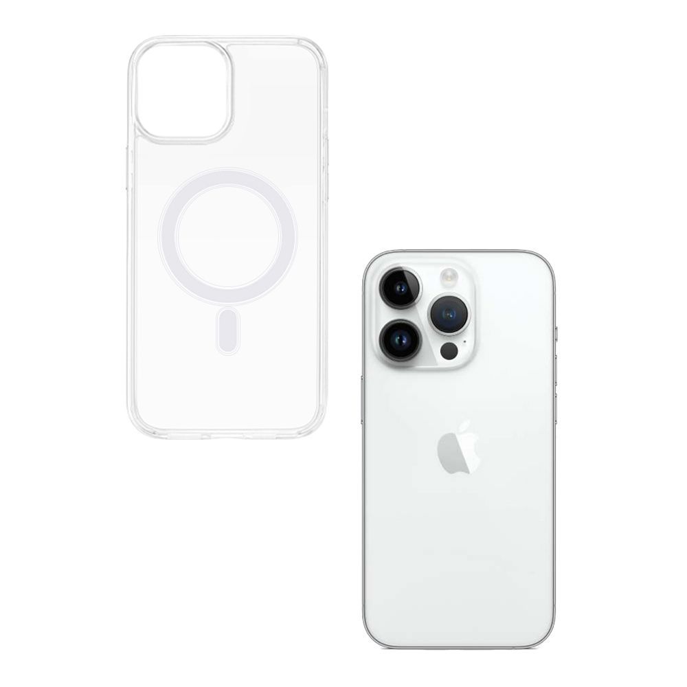 Θήκη Magnetic MagCase Sonique Apple iPhone 15 Pro Max Διάφανο