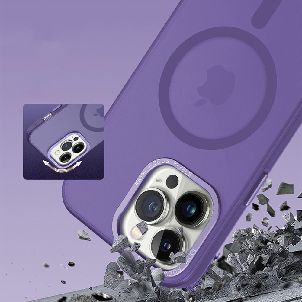 Θήκη Magnetic MagMatte Sonique Apple iPhone 15 Pro Max Μαύρο