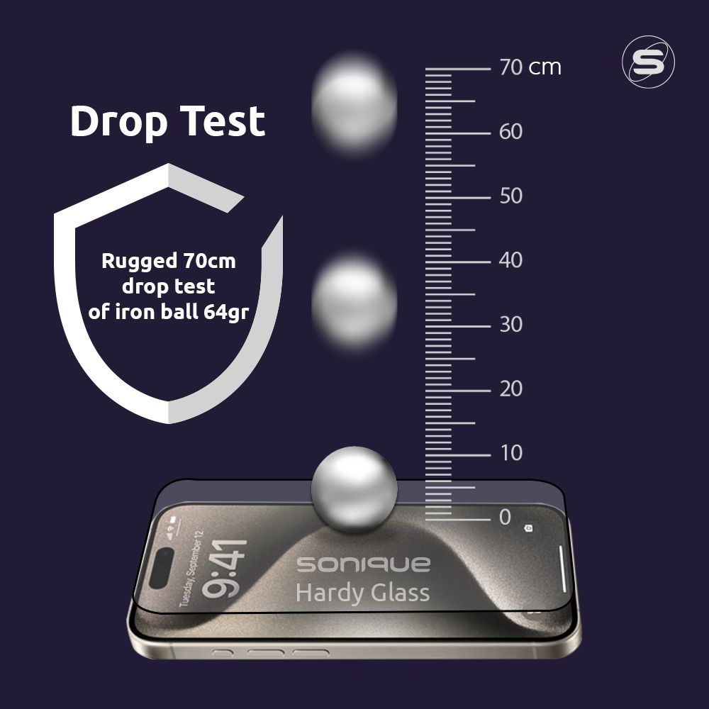 Hardy Glass Sonique Premium Series HD Full Cover 9H Samsung Galaxy A54 5G / Galaxy S23 FE Μαύρο