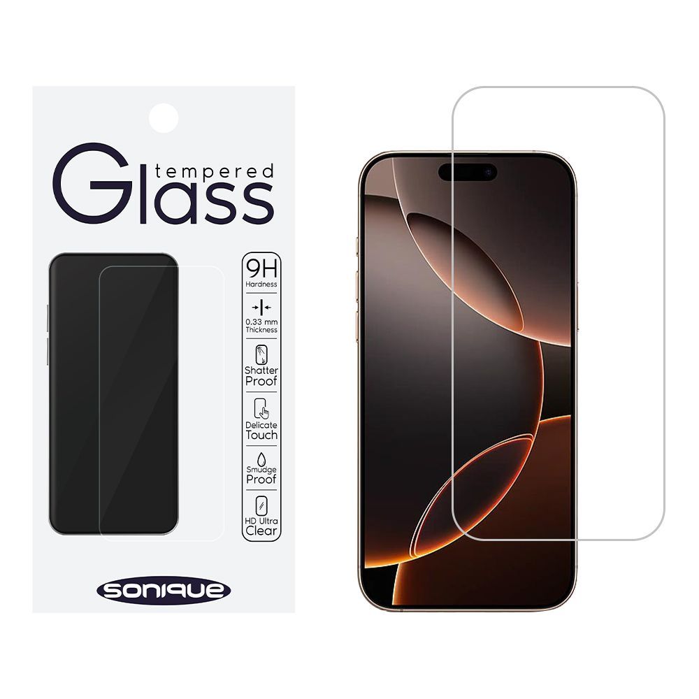 Hardy Glass Sonique Premium Series HD 9H Apple iPhone 16 Pro / iPhone 17