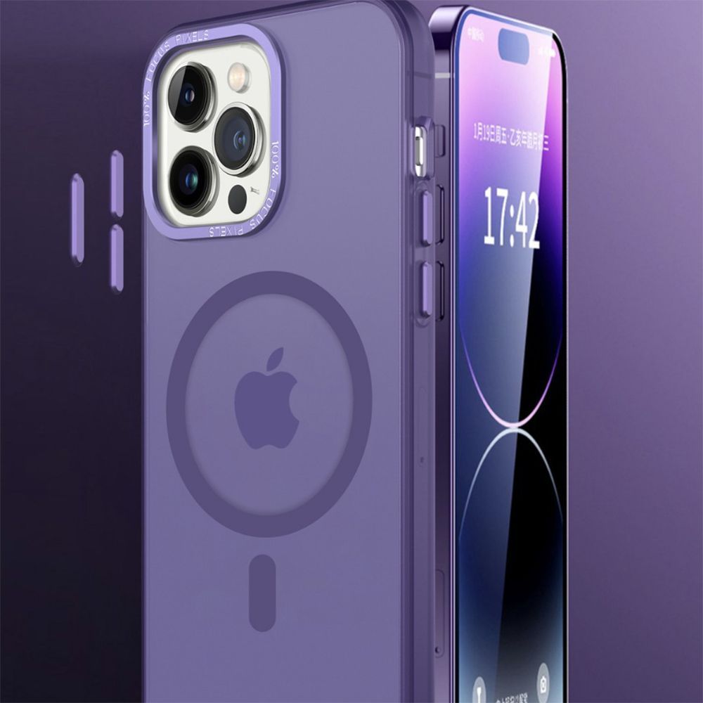 Θήκη Magnetic MagMatte Sonique Apple iPhone 16 Pro Max Μαύρο
