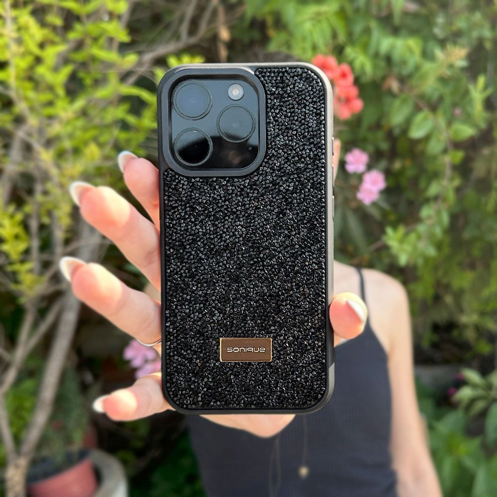 Θήκη Lux Diamond Sonique Apple iPhone 17 Pro Μαύρο