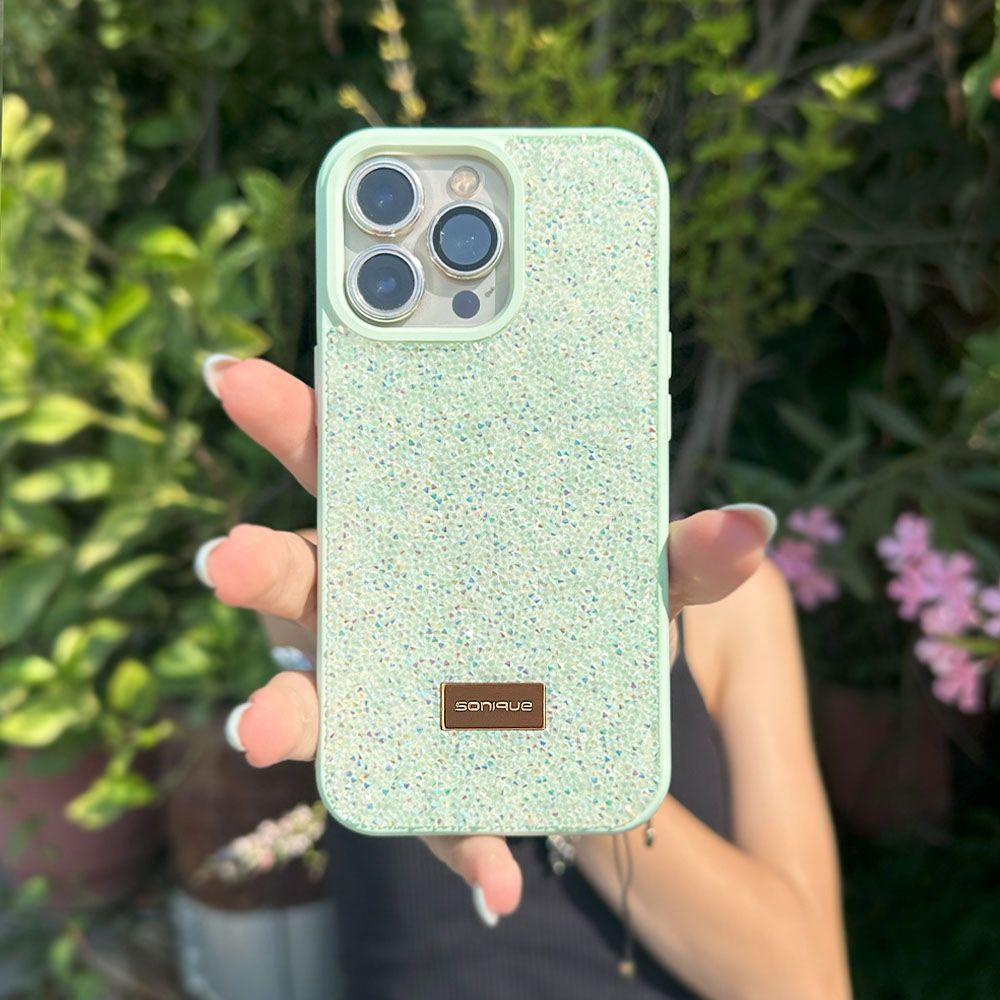 Θήκη Lux Diamond Sonique Apple iPhone 17 Pro Max Βεραμάν