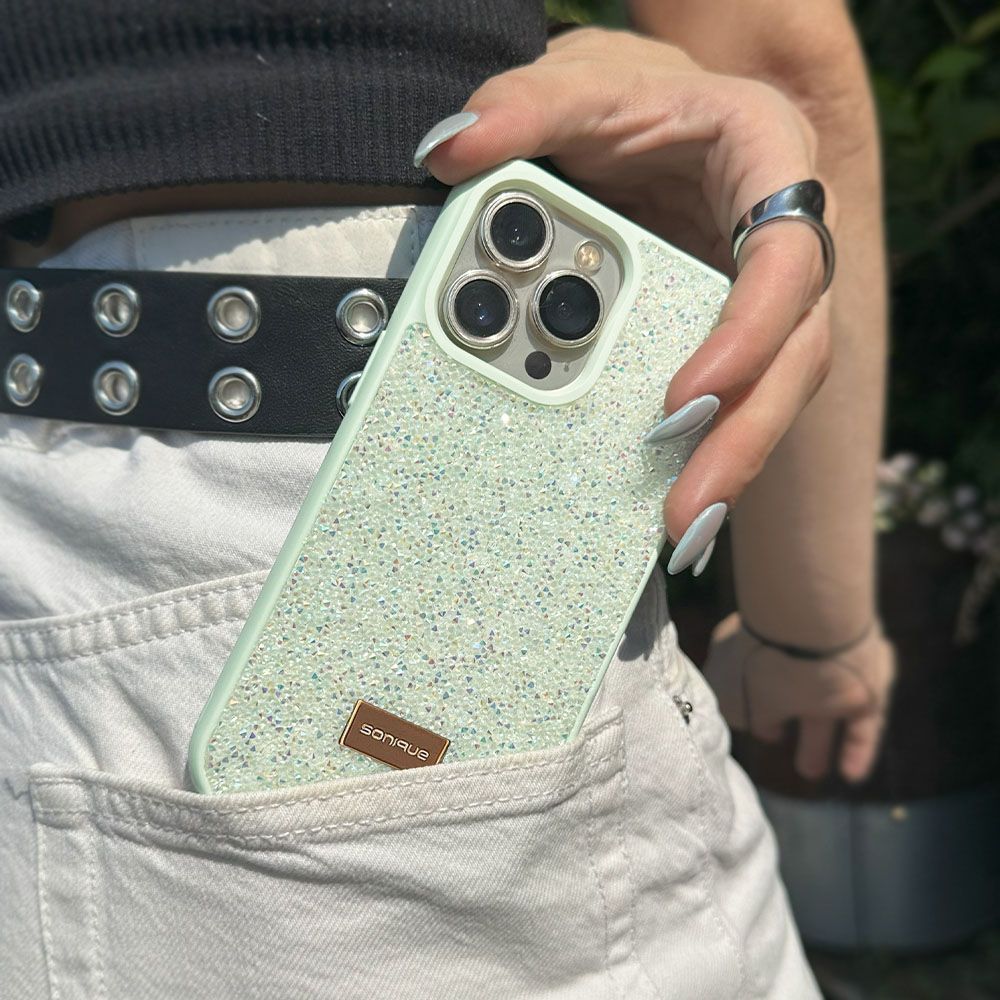 Θήκη Lux Diamond Sonique Apple iPhone 17 Pro Max Βεραμάν