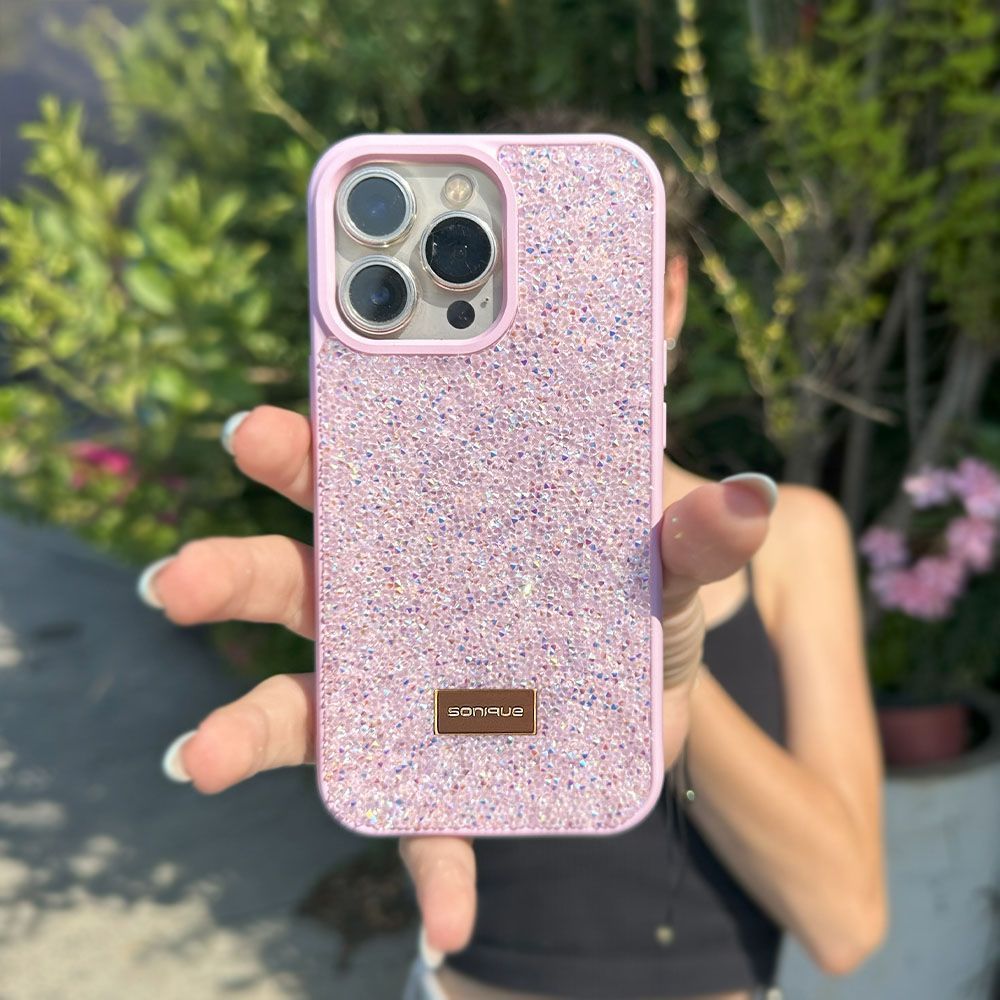 Θήκη Lux Diamond Sonique Apple iPhone 17 Pro Max Ροζ