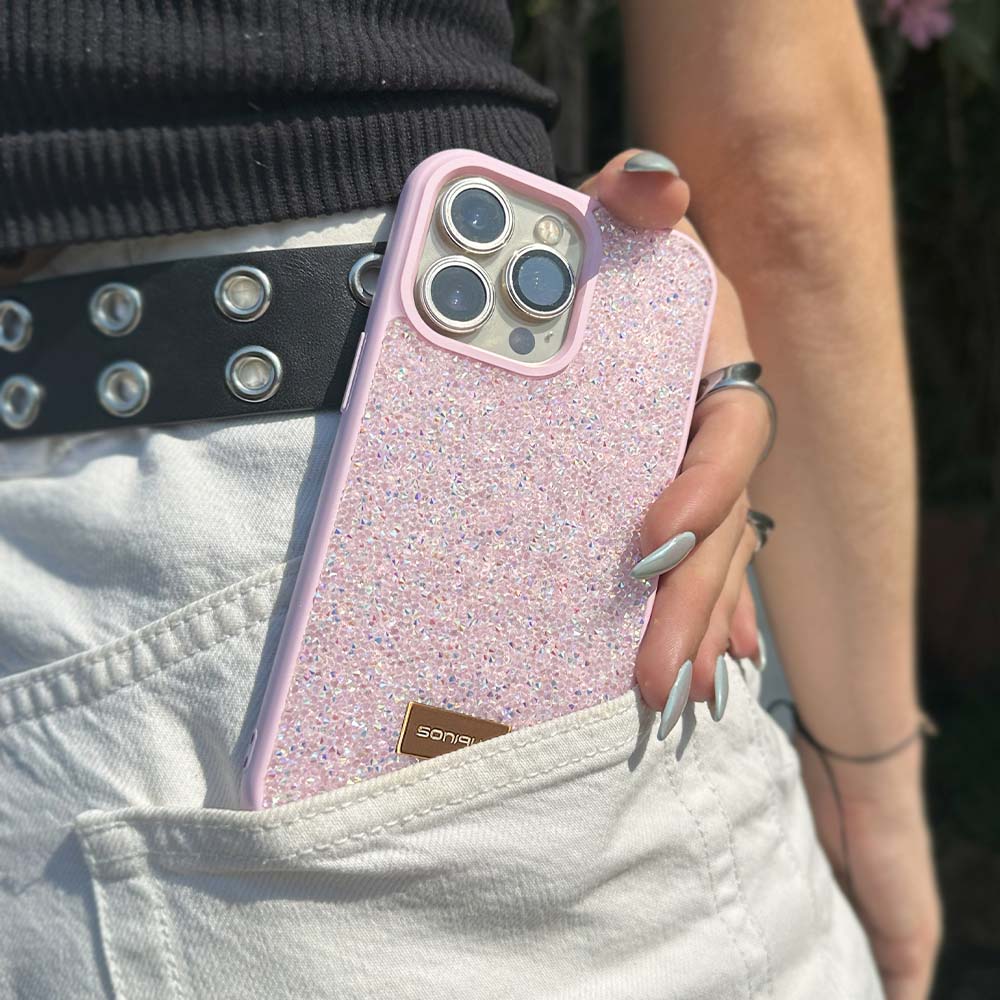 Θήκη Lux Diamond Sonique Apple iPhone 17 Pro Max Ροζ