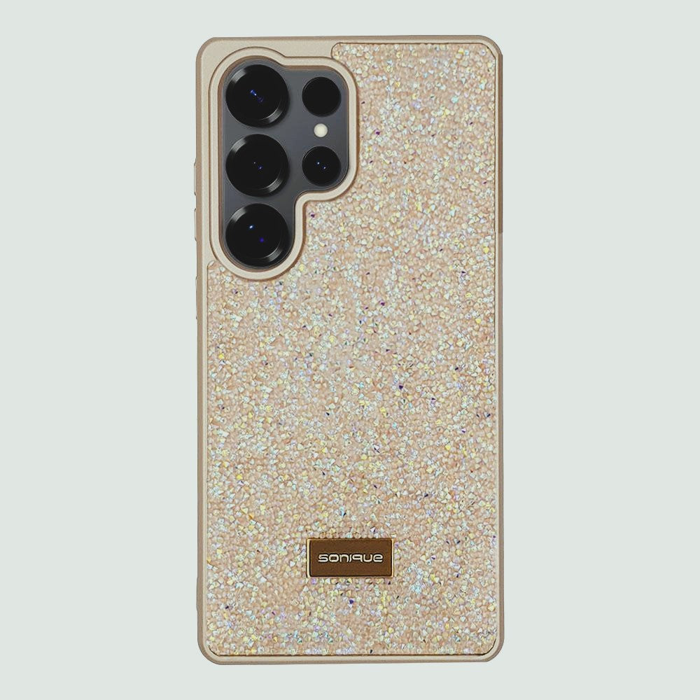 Θήκη Lux Diamond Sonique Samsung Galaxy S25 Ultra Χρυσό