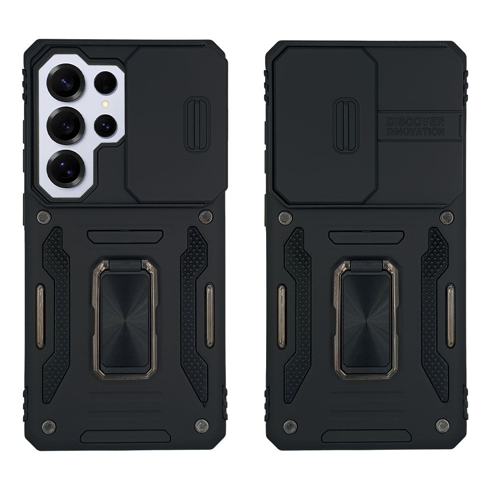 Θήκη Ring Armor CamShield Sonique για Samsung Galaxy S26 Ultra Μαύρο