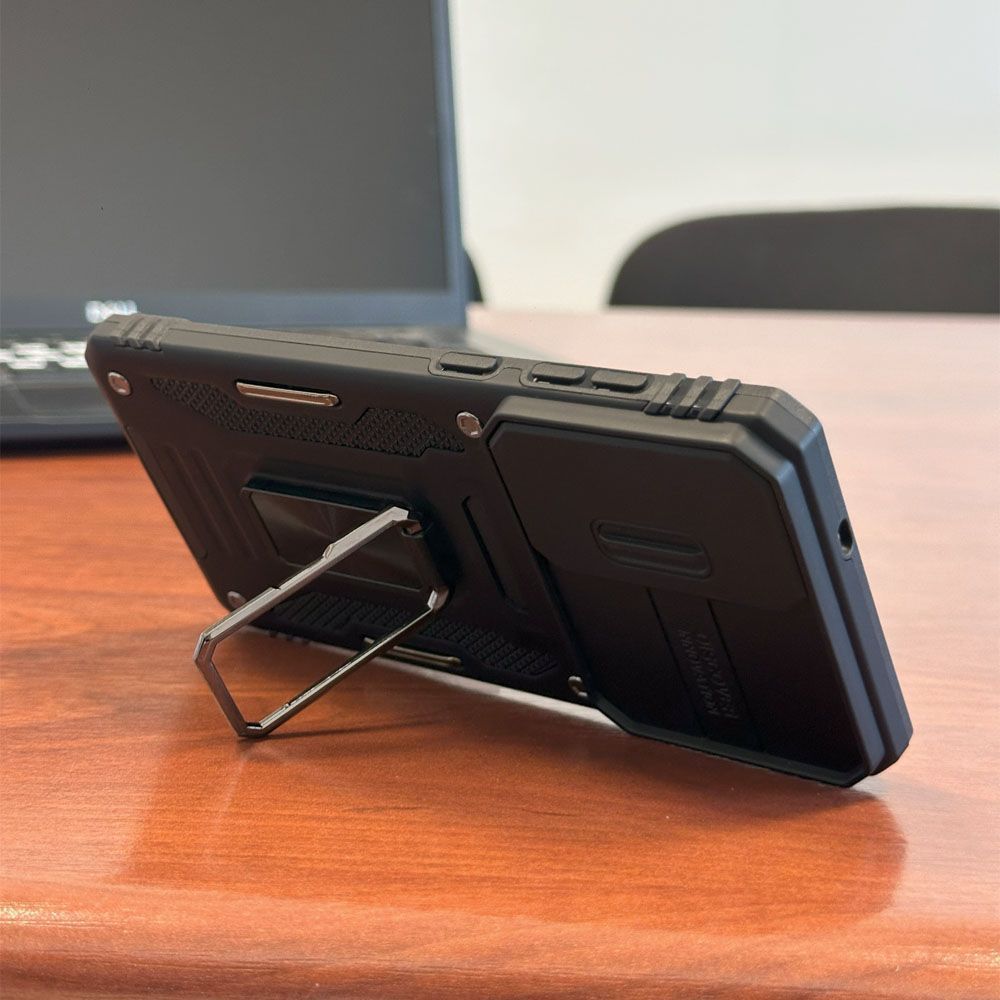 Θήκη Ring Armor CamShield Sonique για Samsung Galaxy S26 Ultra Μαύρο